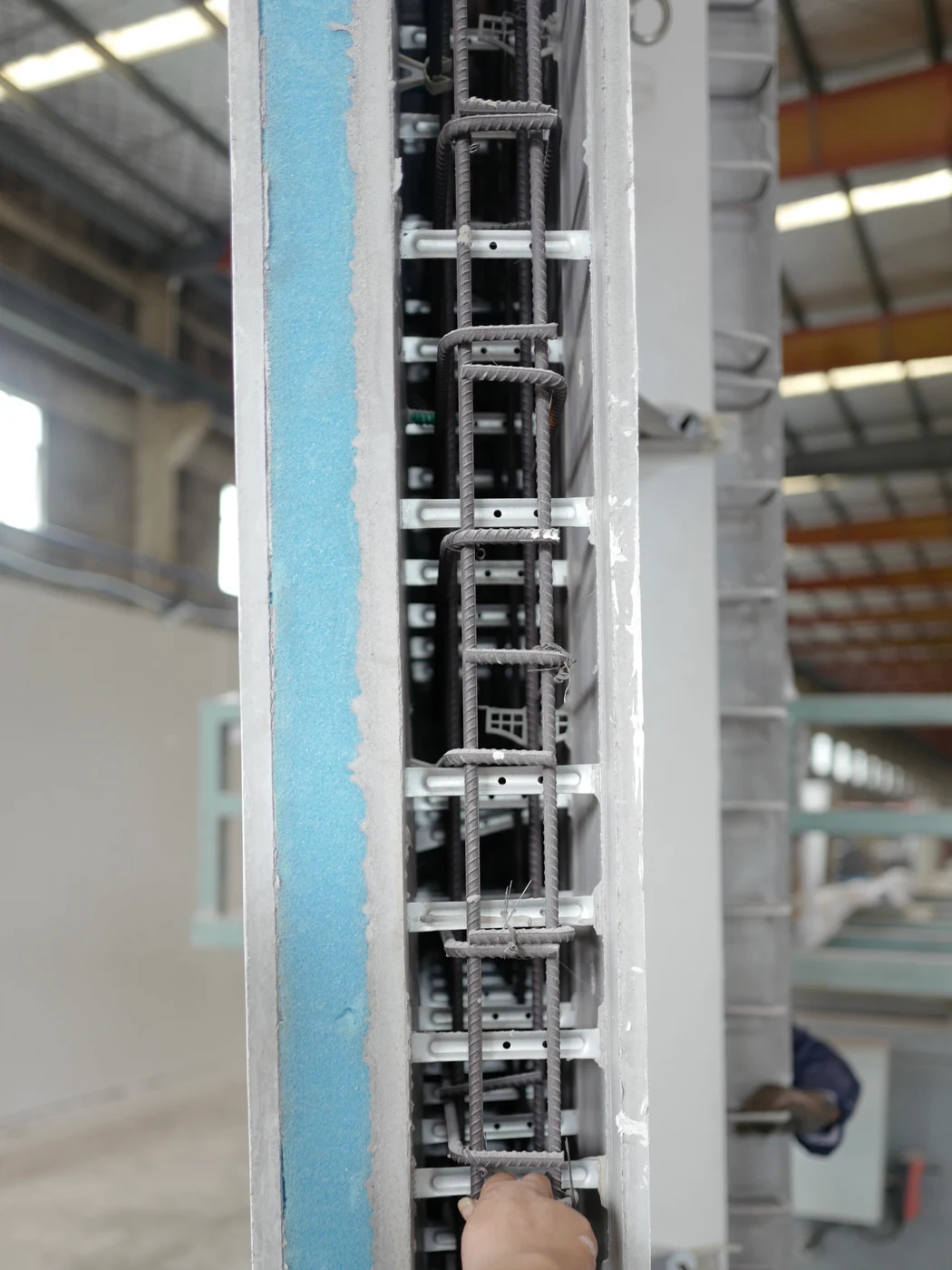 Factory-produced unit, panel face and connectors