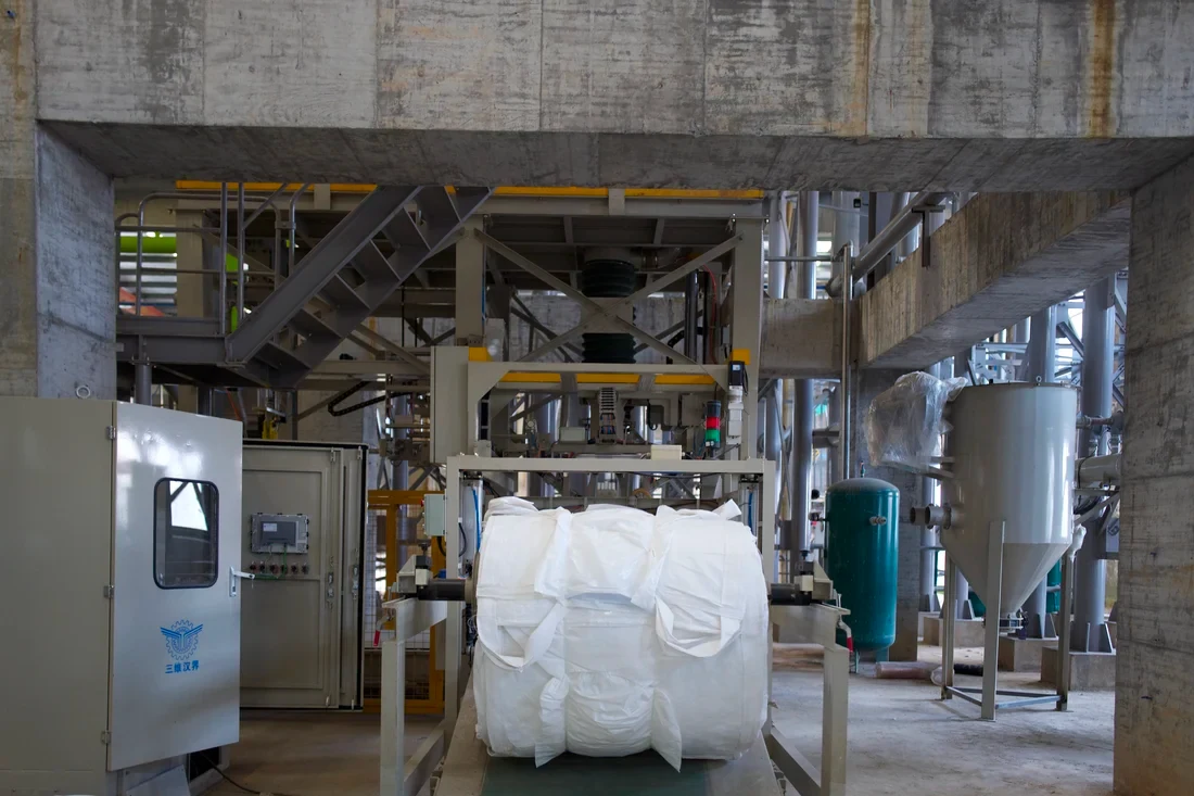 Dry mix packaging line